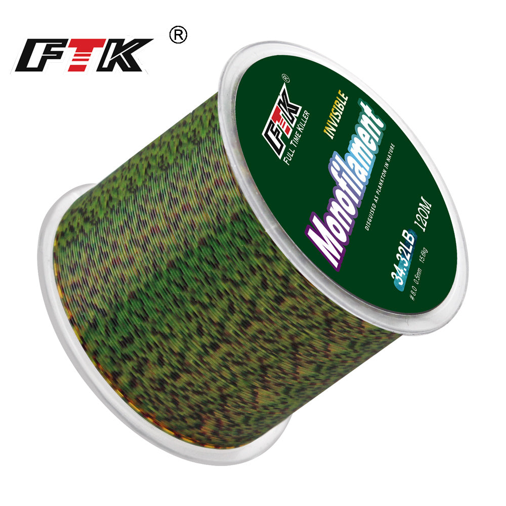 Nylon Monofilament Iinvisible FTK 120mt Codice 10502