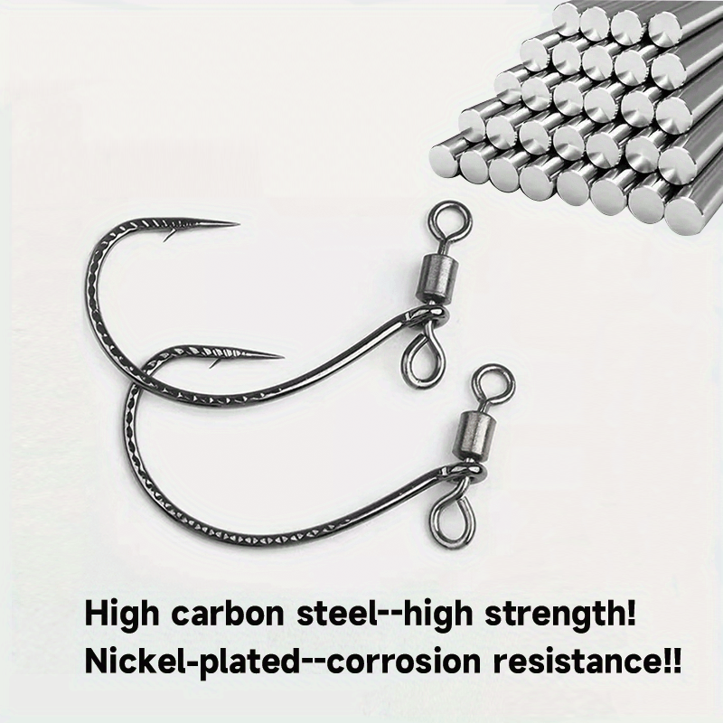 Stainless Steel Fishing Hooks STD 10pcs