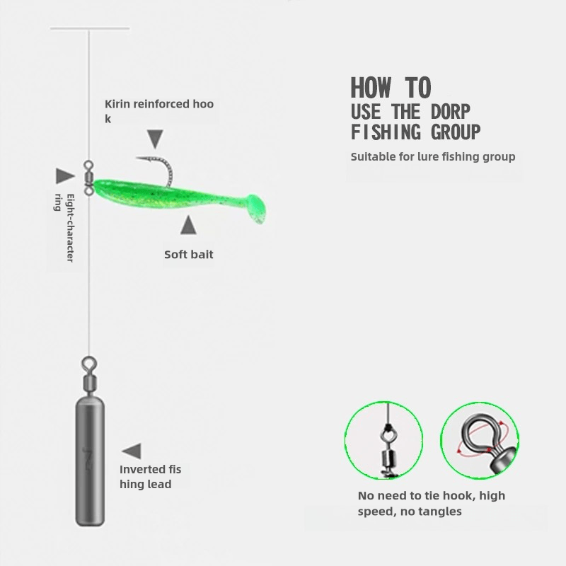 Stainless Steel Fishing Hooks STD 10pcs
