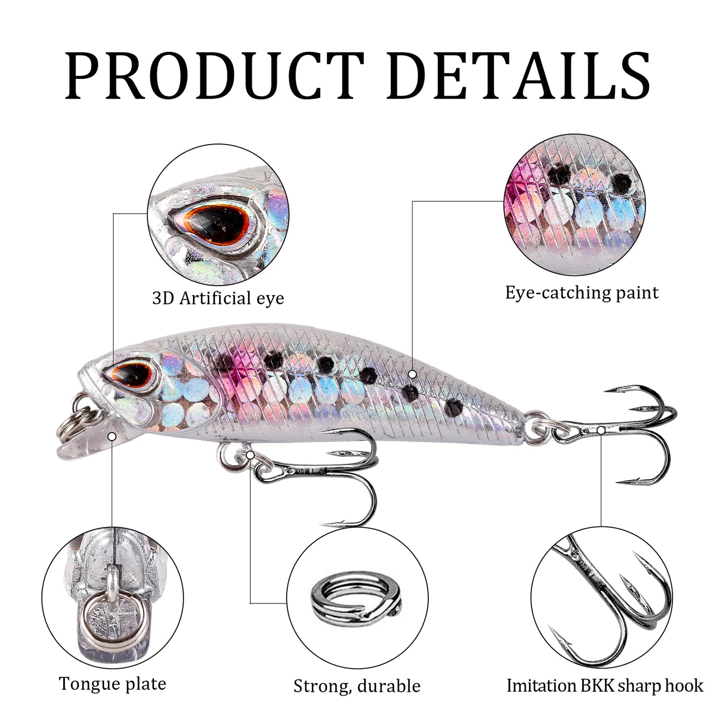 Mini Jerkbait STD 4.5cm 3.5g