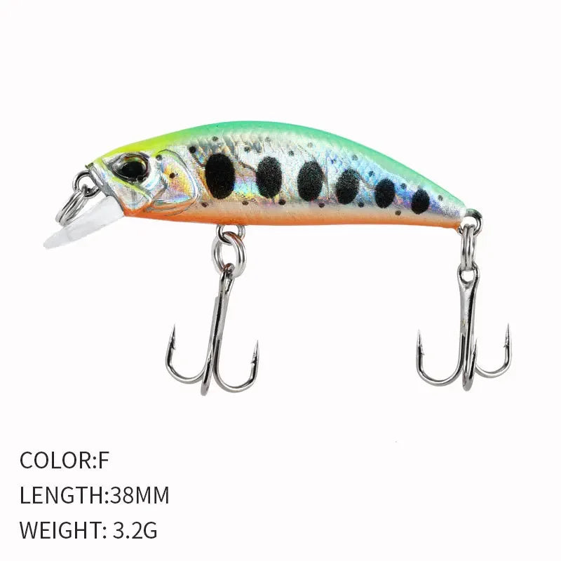 Mini Jerkbaits Sinking 38mm 3.2G