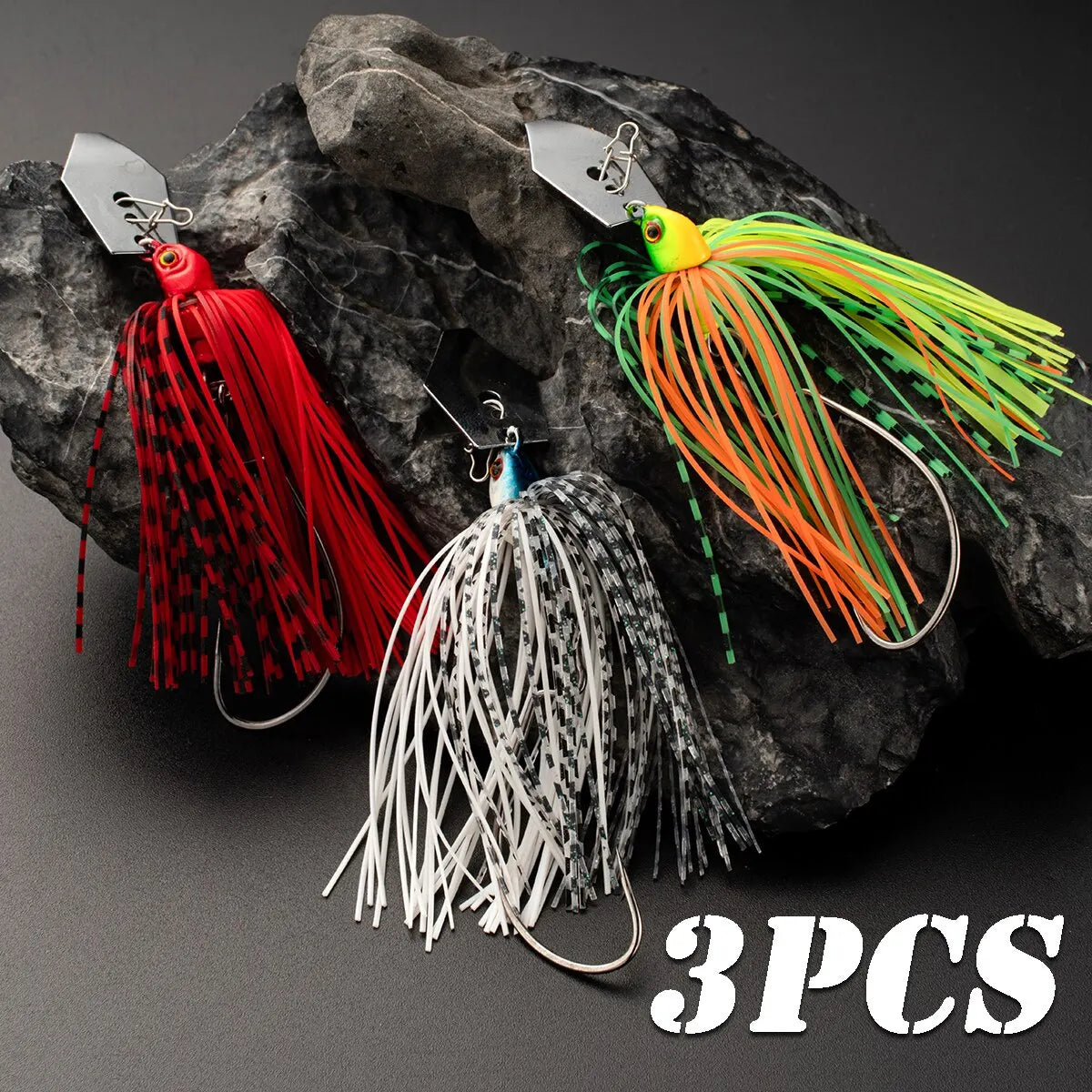 CHATTERBAITS 3pcs 94mm 9g