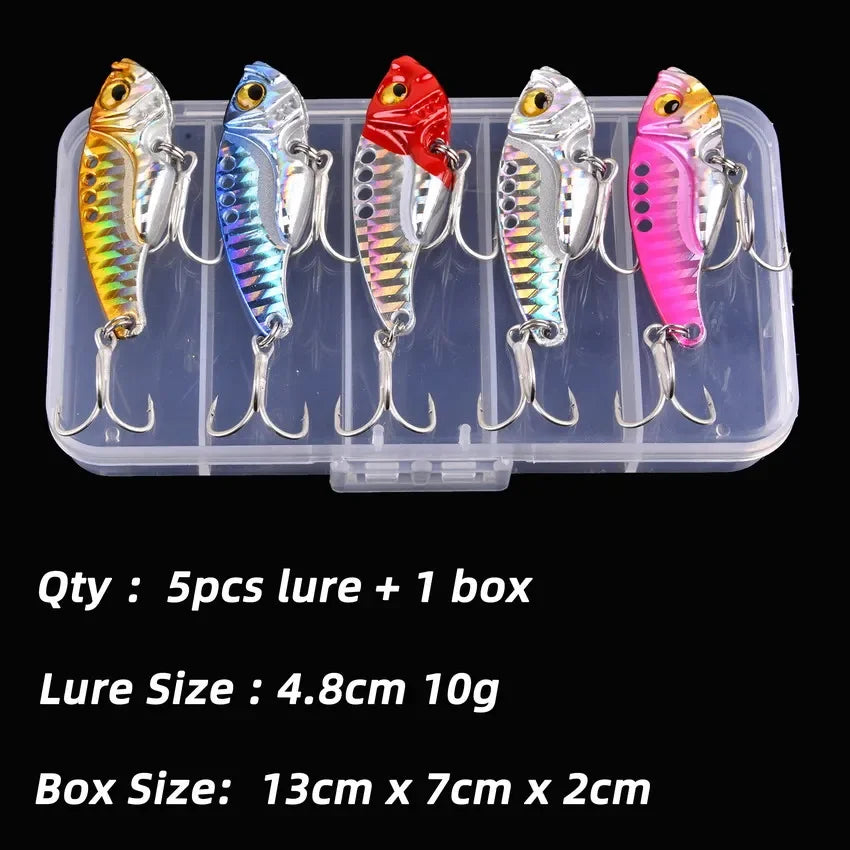 Metal Jig AORACE box 5pcs 3/7/10/15/20g