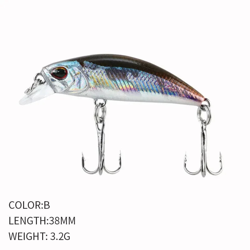 Mini Jerkbaits Sinking 38mm 3.2G