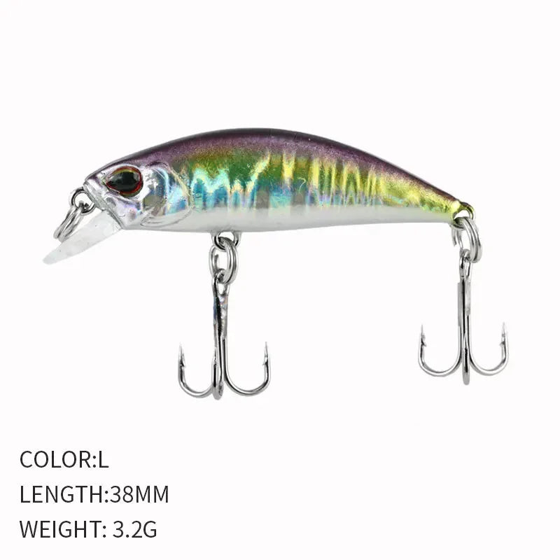 Mini Jerkbaits Sinking 38mm 3.2G