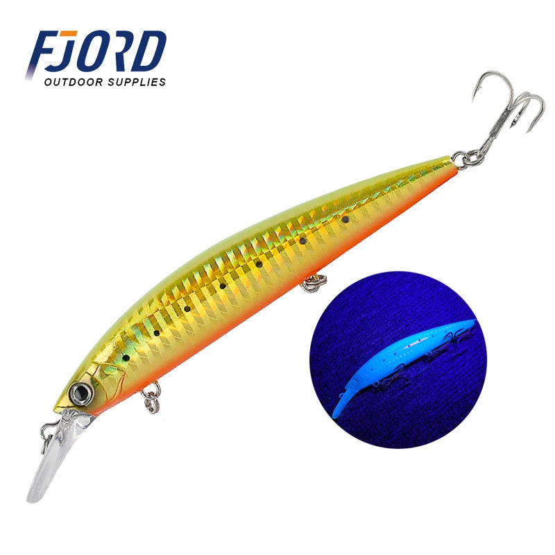 Heavy Sinking Minnow FJORD 110S 37g 90S 29g 70S 17g