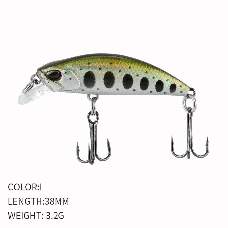 Mini Jerkbaits Sinking 38mm 3.2G