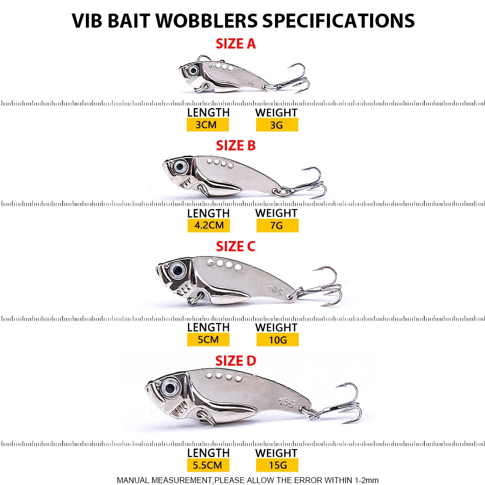 Metal Jig VTAVTA 3g/7g/10g/15g