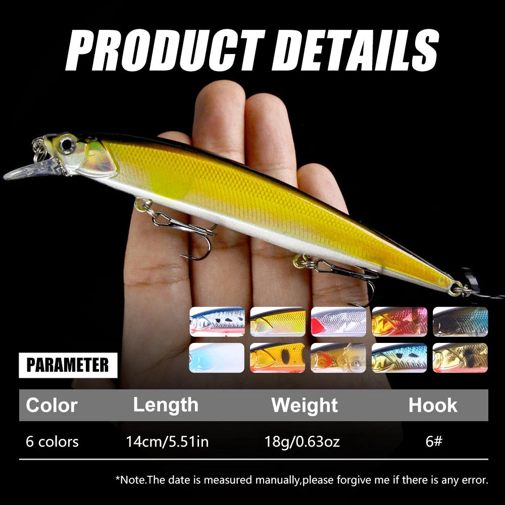 Jerkbait NEWUP 14cm 18G