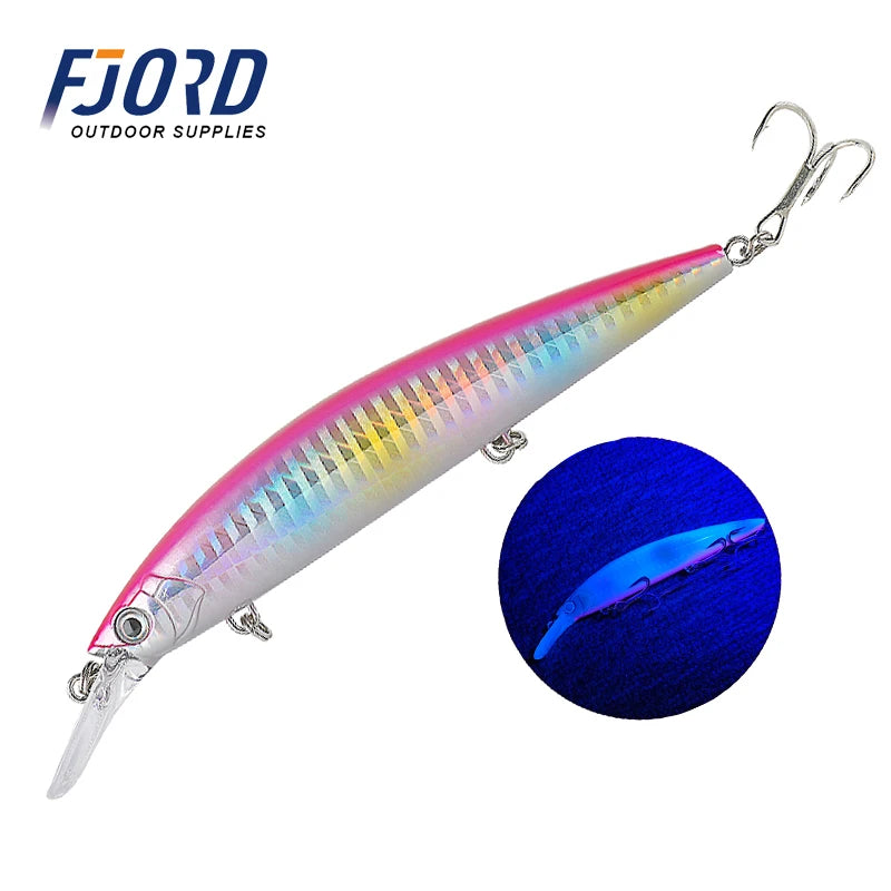 Heavy Sinking Minnow FJORD 110S 37g 90S 29g 70S 17g