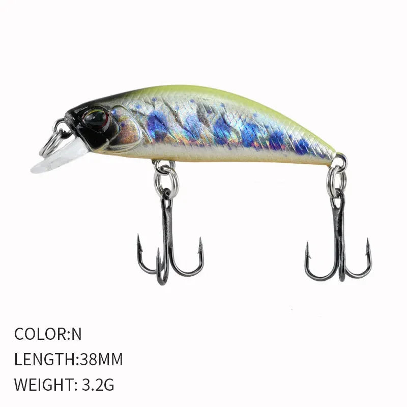 Mini Jerkbaits Sinking 38mm 3.2G