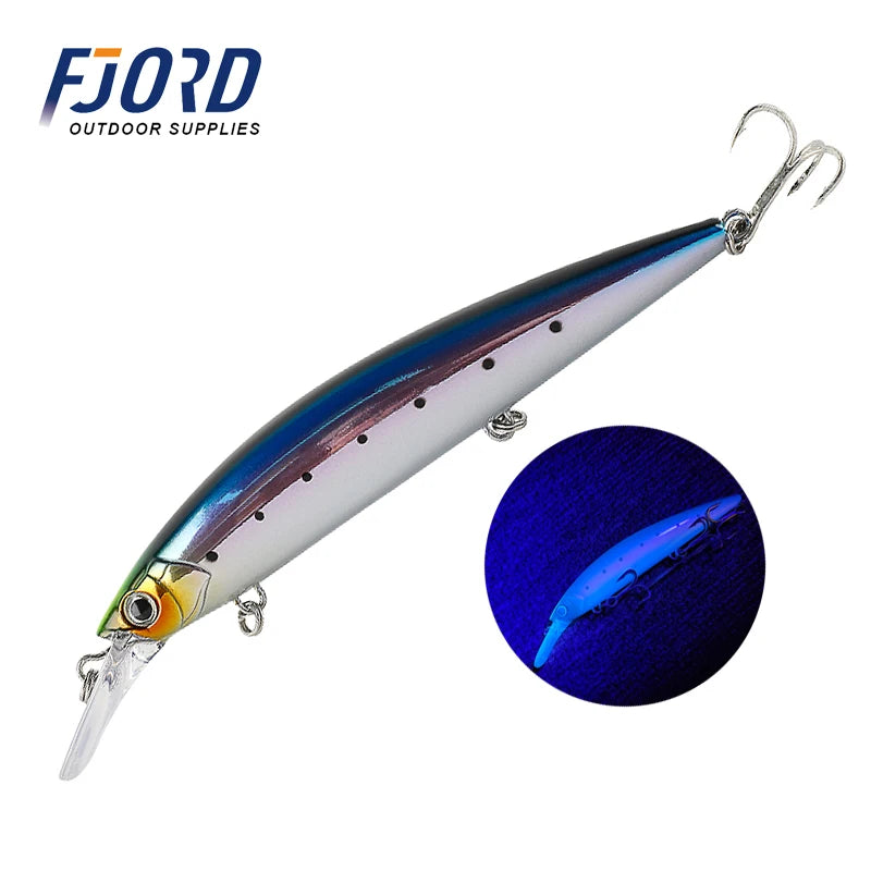 Heavy Sinking Minnow FJORD 110S 37g 90S 29g 70S 17g