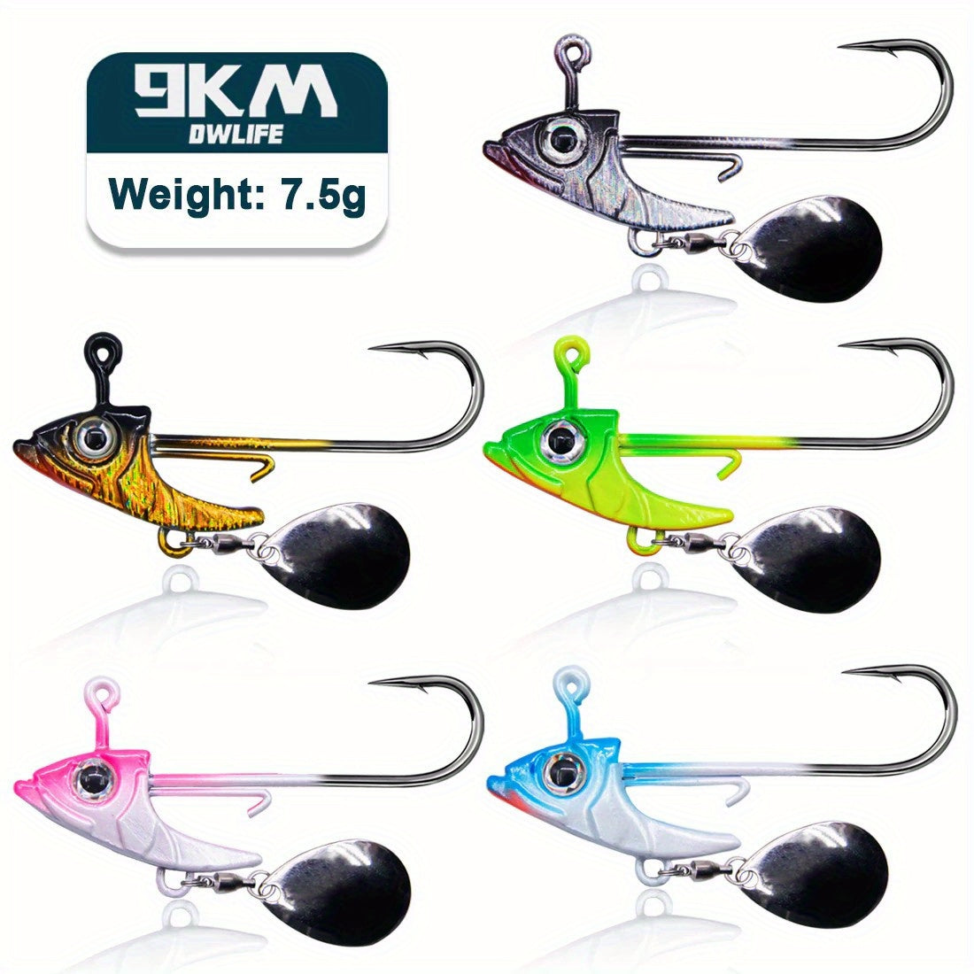 Swimbaits Jig Head STD 5Pack 7.5g~15g