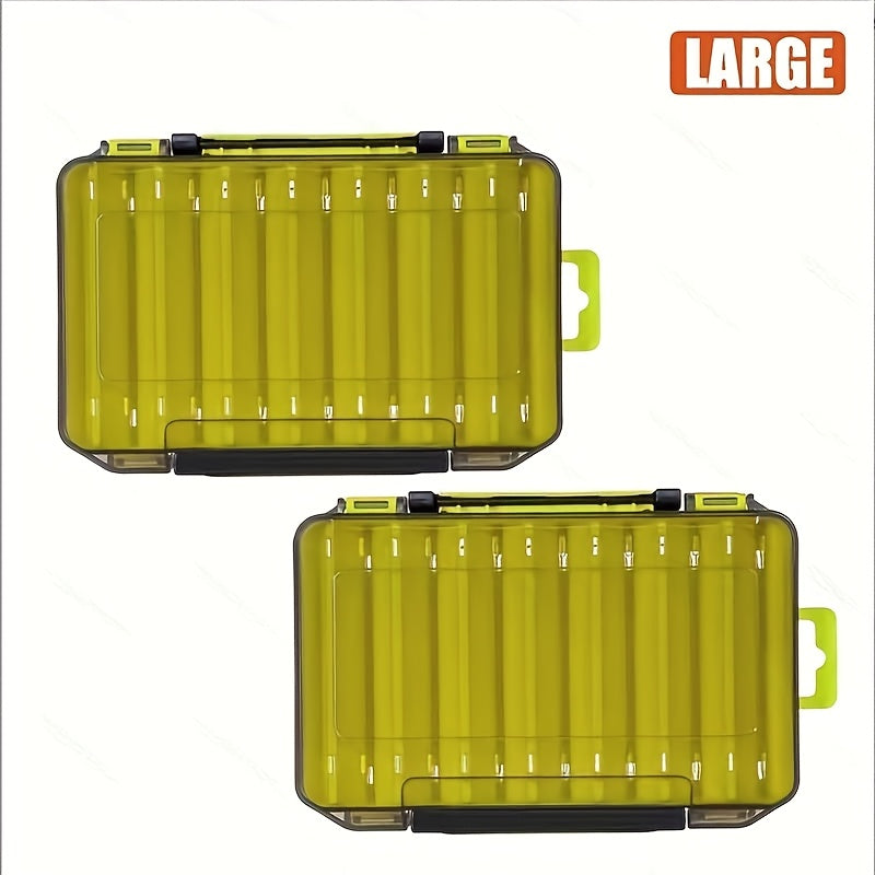 Double-Sided Fishing Tackle Organizer 2 Pcs