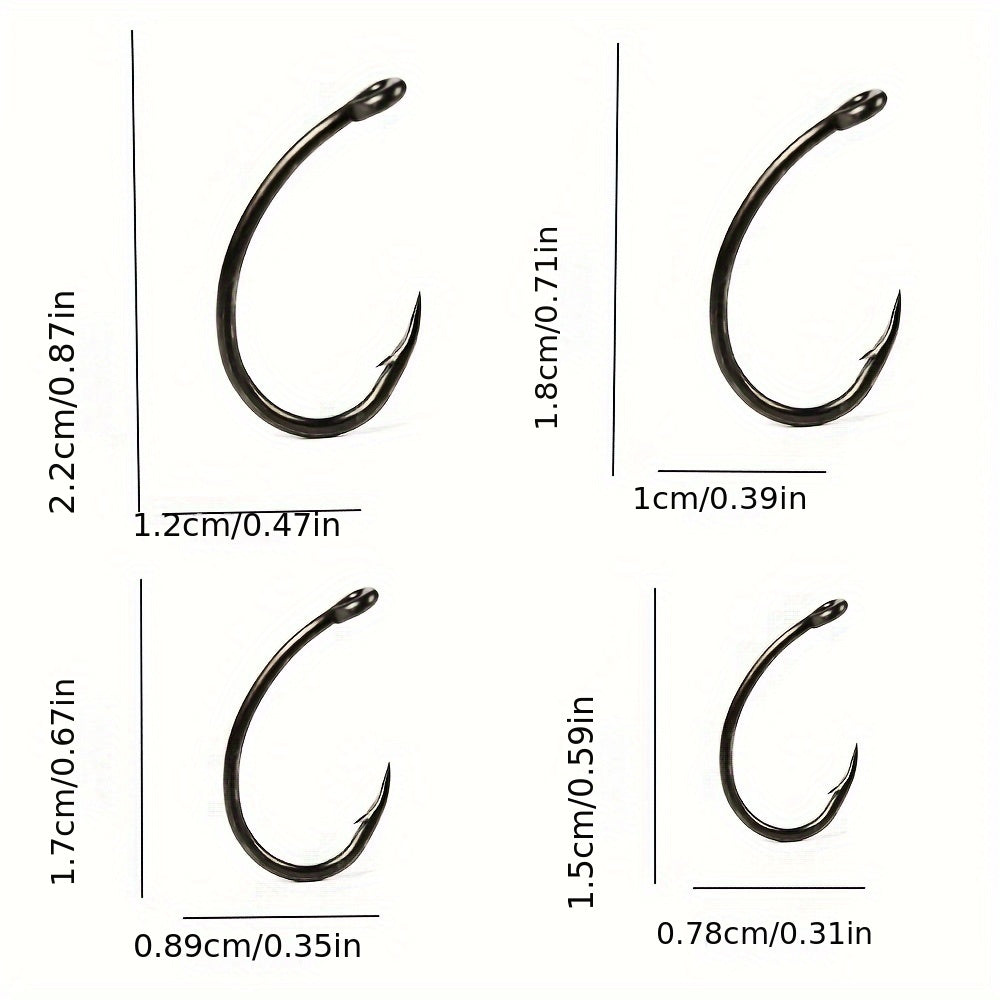 Fishing Hooks Premium Black 30pcs