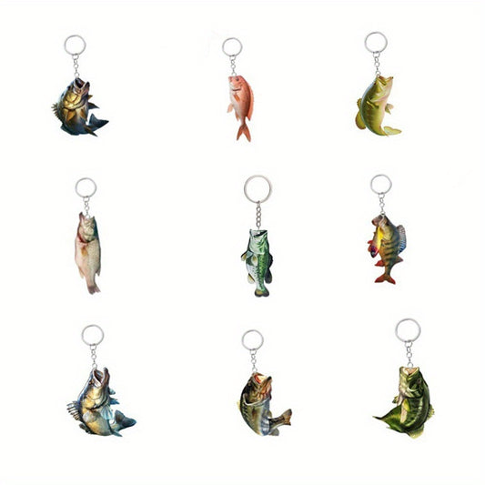 Portachiavi Waterproof Realistico 9pcs