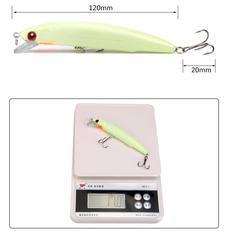 Minnow Luminous SAMOLLA 17g/12cm