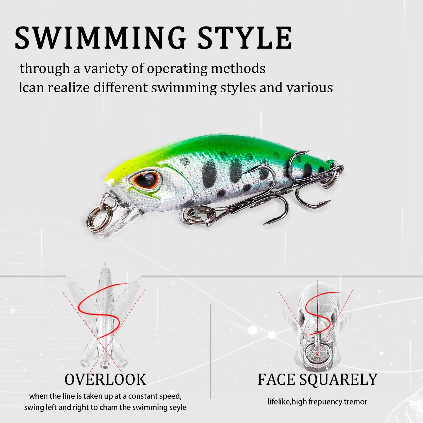 Mini Jerkbait STD 4.5cm 3.5g