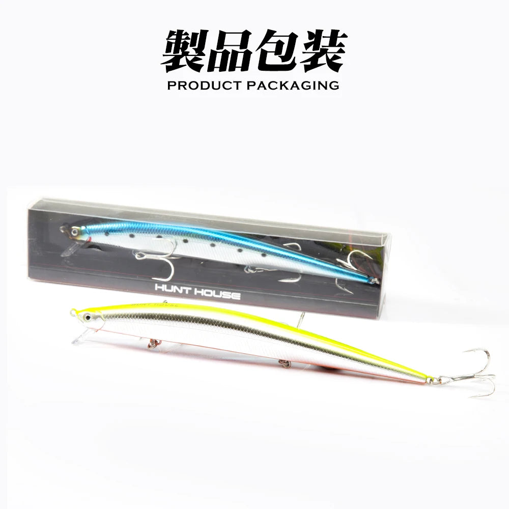 Jerkbait sinking HUNTHOUSE  175mm 34g