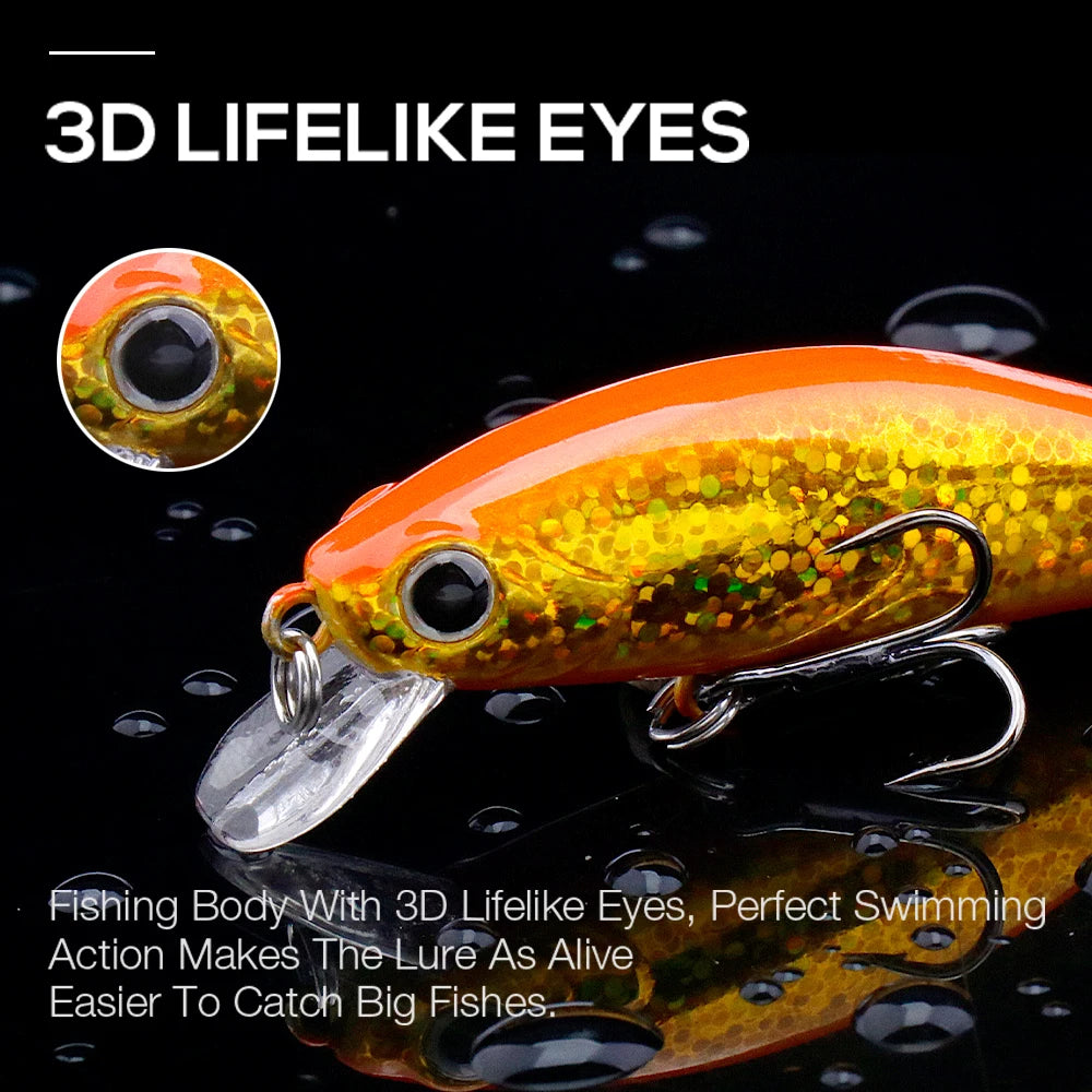 Mini Jerkbait Sinking TREHOOK 55mm 6.5g