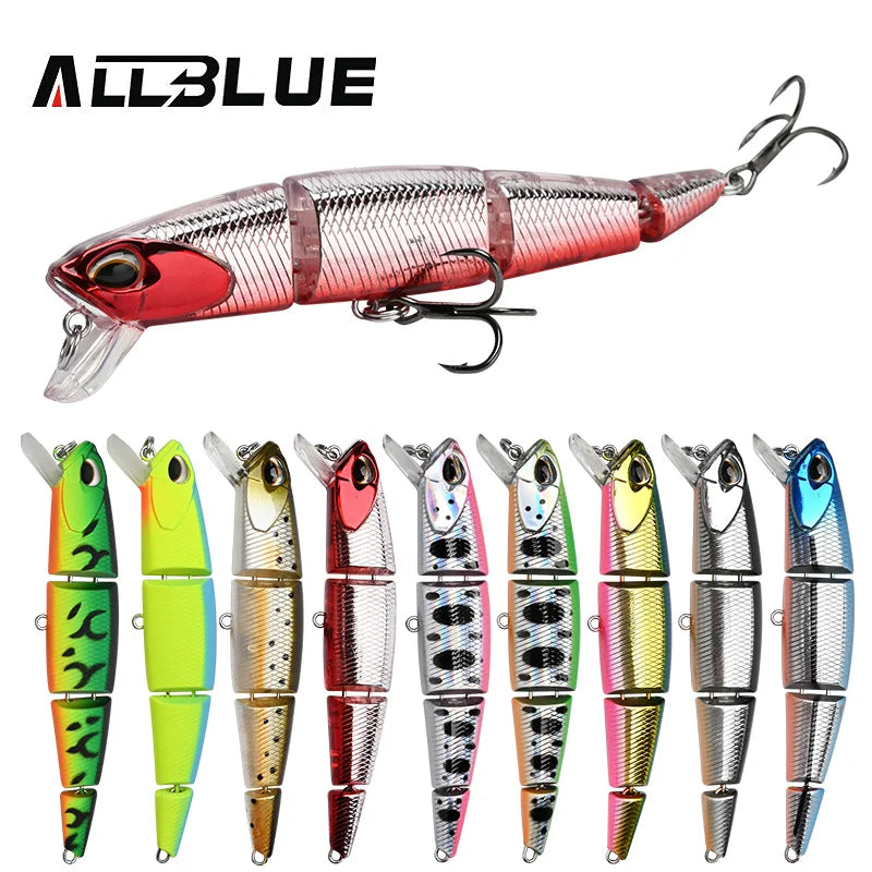 Sinking Minnow Jerkbait ALLBLUE  70mm/90mm