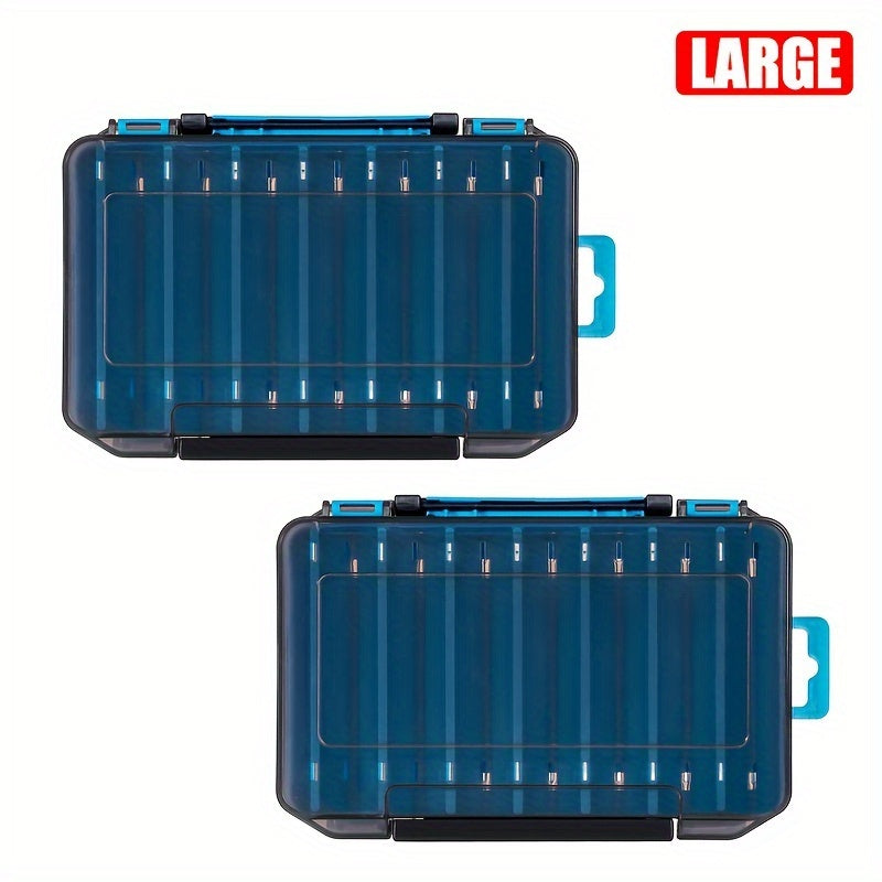 Double-Sided Fishing Tackle Organizer 2 Pcs